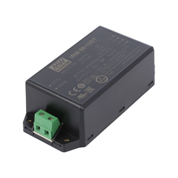 IRM-90-15ST Mean Well - Alimentatore: impulsi da incasso,...