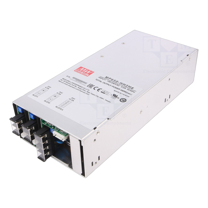 MP650-HH2H Mean Well - Alimentatore: impulsi da incasso