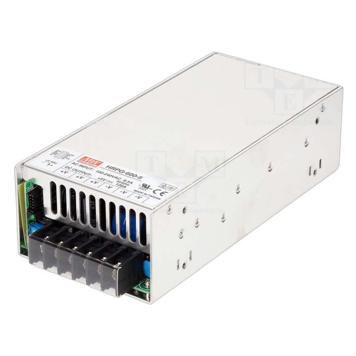 HRPG-600-5 Mean Well - Alimentatore: impulsi da incasso,m...