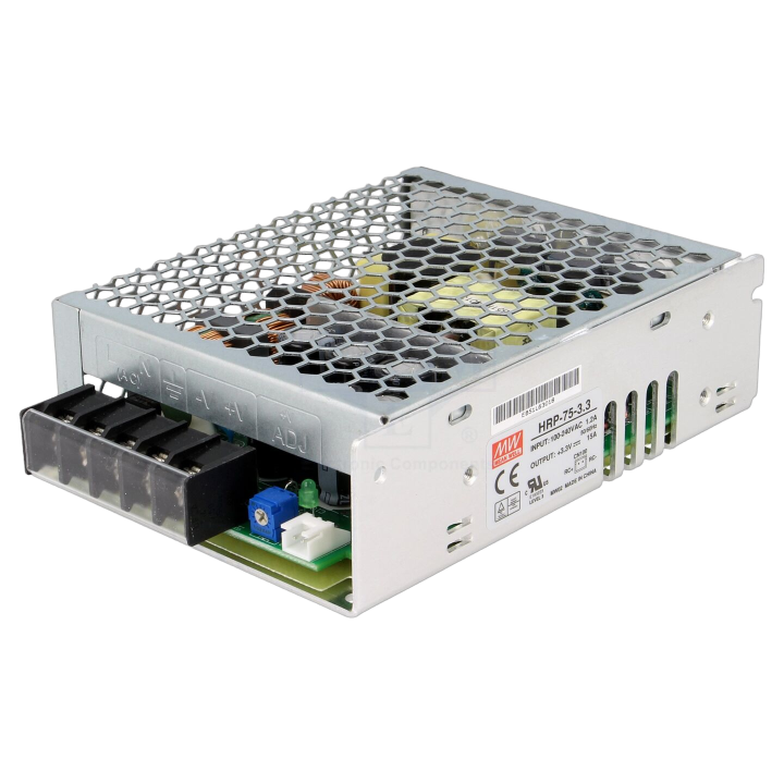 HRP-75-3.3 Mean Well - Alimentatore: impulsi da incasso,m...