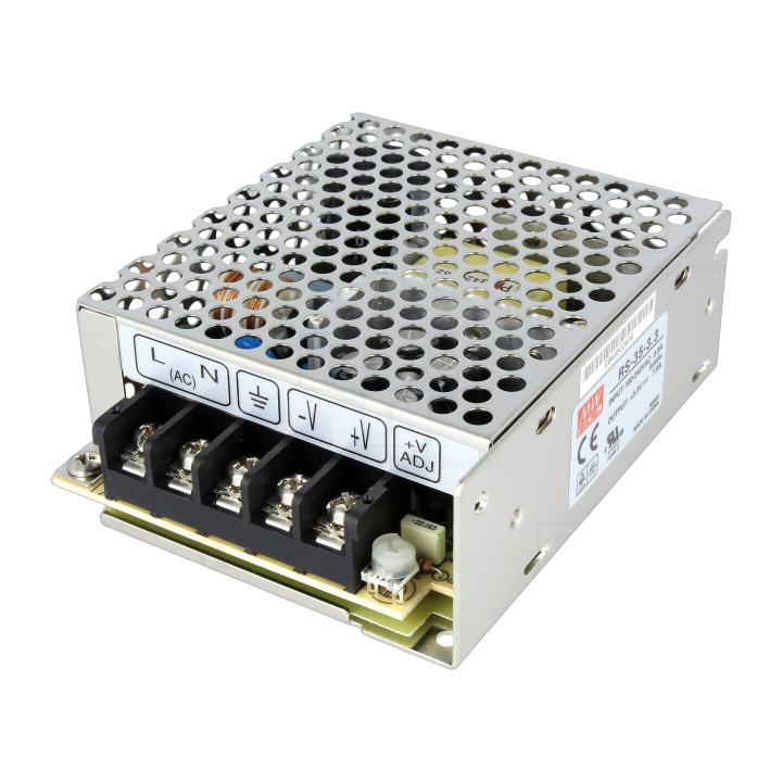 RS-35-3.3 Mean Well - Alimentatore: impulsi da incasso,mo...