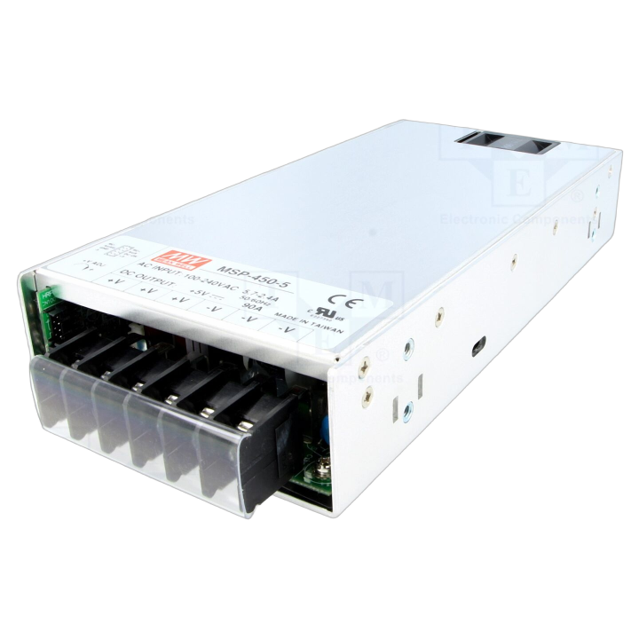 MSP-450-5 Mean Well - Alimentatore: impulsi da incasso,mo...