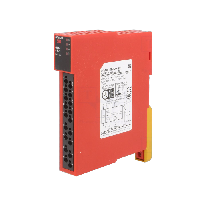 G9SE-401 Omron - Modulo di automazione: relè di sicurezza...