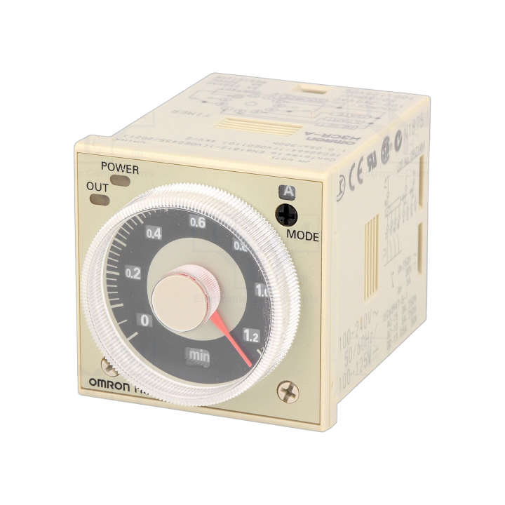 H3CR-A100-240AC Omron - Relè a tempo 0,05s-300h