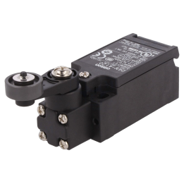 D4N-4120 Omron - Finecorsa leva R 26 mm, rullo di plastic...