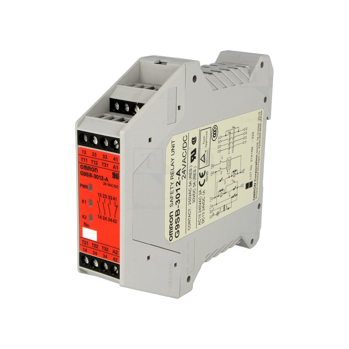 G9SB-3012-A Omron - Modulo di automazione: relè di sicure...