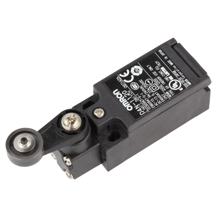 D4N-1120 Omron - Finecorsa leva R 26 mm, rullo di plastic...