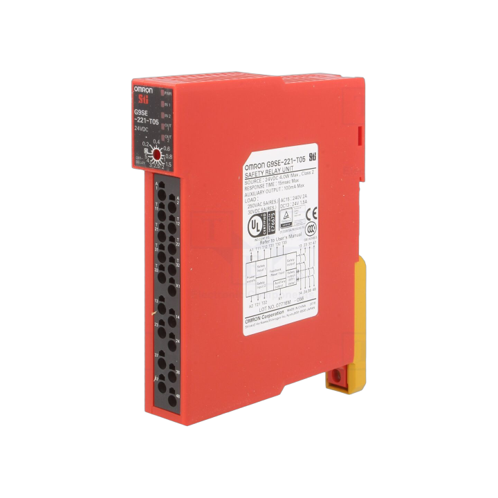G9SE-221-T05 Omron - Modulo di automazione: relè di sicur...