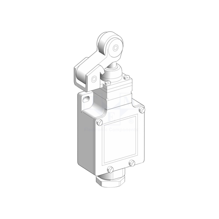 XCKL121H7 Telemecanique - Finecorsa rotella in plastica Ø...