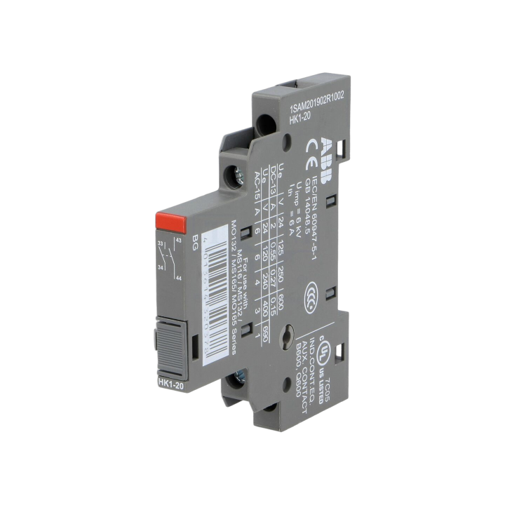 HK1-20 Abb - Contatti ausiliari NO x2