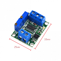 CONV. 4-20mA TO 0-10Vdc ALIM. 12/24Vdc